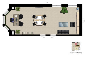 Plattegrond Kantoor 7 - Oranjesingel 2